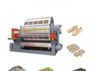12 Faces Auto Egg Tray Making Machine Popular in India Philippine Egypt