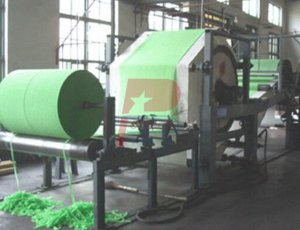 Colored Crepe Tissue Paper Wrinkling Dyeing Making Machine