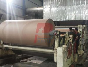 1400 mm width 6 ton capacity craft paper making machine