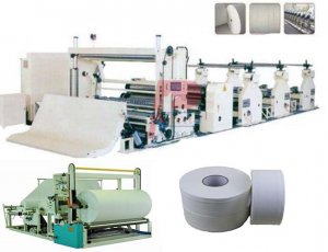 CE Jumbo Tissue Paper Slitting Rewinder Machine