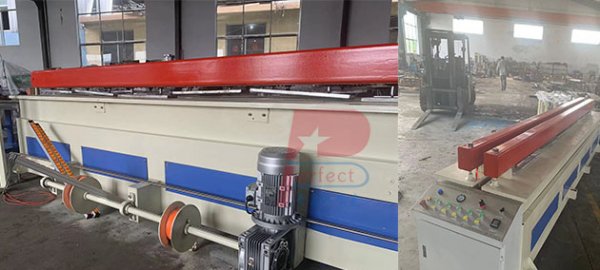 3 meters button control plastic sheets welding machine shipped to South East Asia